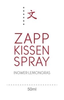 Zapp-Kissenspray Ingwer/Lemongras 3x50ml